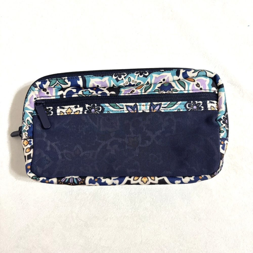Vera Bradley Lisbon Medallion Cool Lighten Up Travel Pouch Organizer